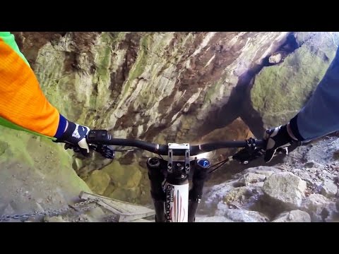 Downhill MTB Through an Abandoned Mine - Through My Eyes w/ Aaron Chase - UCblfuW_4rakIf2h6aqANefA