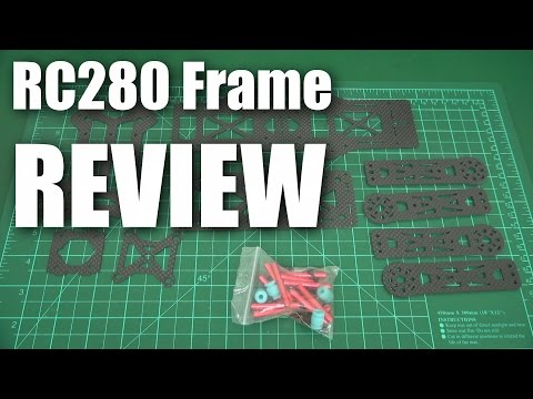 RC280 mini quadcopter frame review - UCahqHsTaADV8MMmj2D5i1Vw