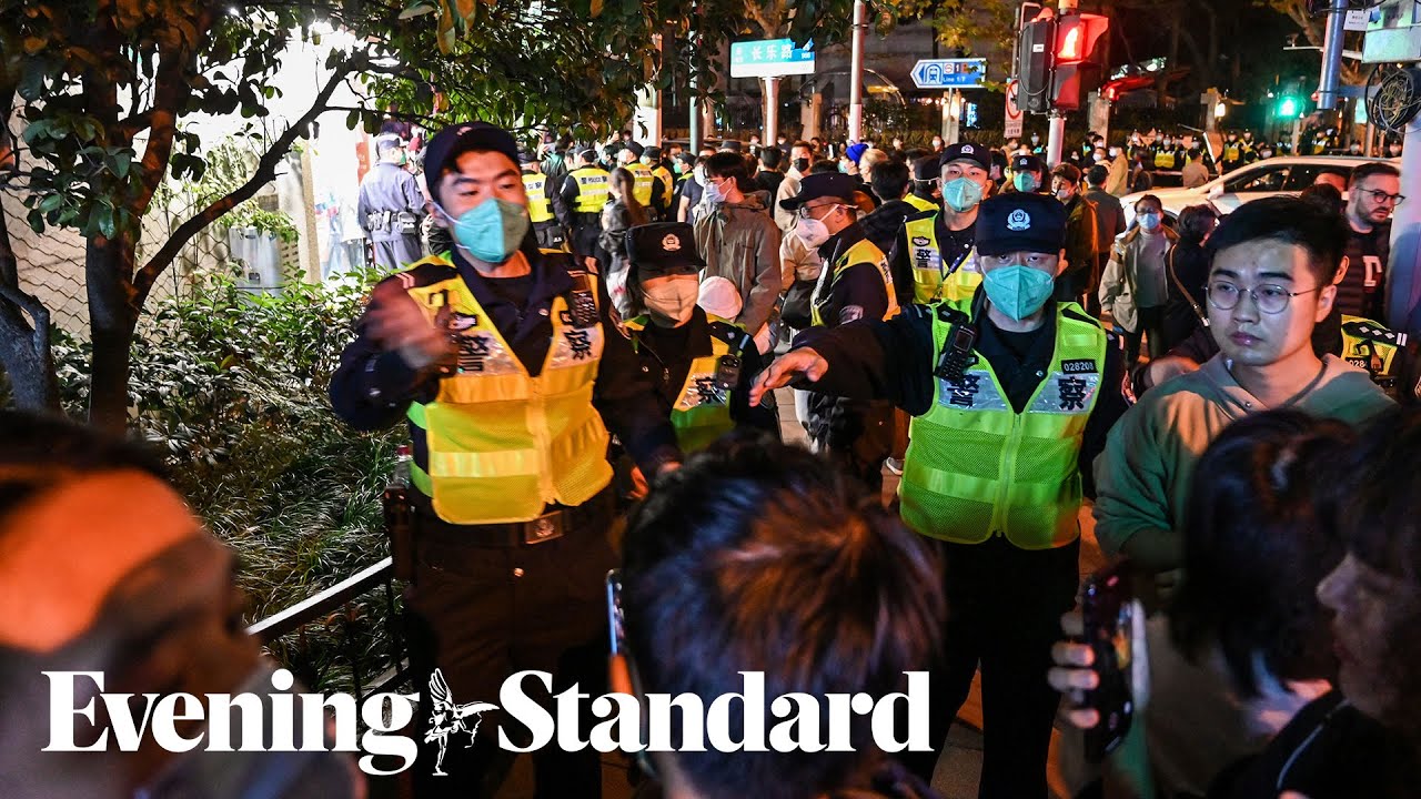 Protests over China’s strict lockdown hit Shanghai and other cities