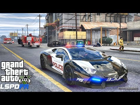 GTA 5 MOD LSPDFR 6** - SUPERCARS !! (GTA 5 REAL LIFE PC MOD) LAMBO - UCbItyvYa6cqvqtwlU2E9-wA