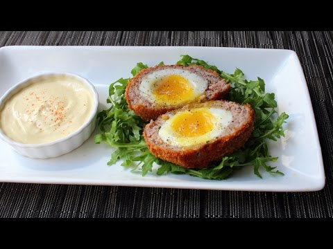 Scotch Eggs -  Crispy Sausage-Wrapped Soft Cooked Egg - How to Make Scotch Eggs - UCRIZtPl9nb9RiXc9btSTQNw