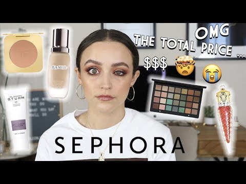 FULL FACE OF THE MOST EXPENSIVE MAKEUP AT SEPHORA $$$ - UC8v4vz_n2rys6Yxpj8LuOBA