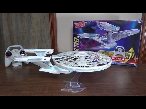 Air Hogs - Star Trek U.S.S. Enterprise NCC-1701-A - Review and Flight - UCe7miXM-dRJs9nqaJ_7-Qww