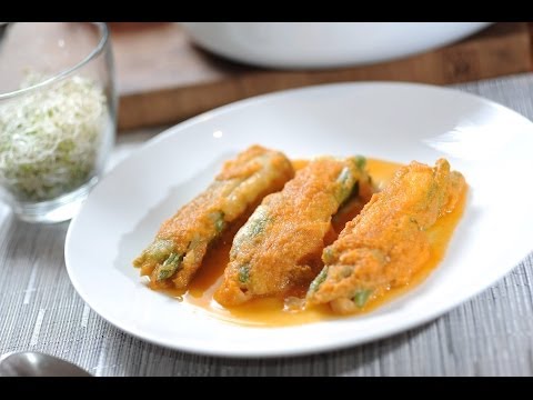 Tortitas de ejote - Recetas de verduras - String bean recipe - UCvg_5WAbGznrT5qMZjaXFGA