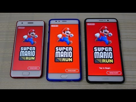 Super Mario Run for Android! Zuk Z2 vs 3T vs Mate 9 [apk] (4K) - UCgRLAmjU1y-Z2gzOEijkLMA