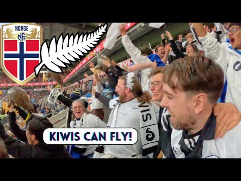 Inside Norway vs New Zealand ⚽️ Flying Kiwis Take Over Oslo! 🇳🇴🇳🇿