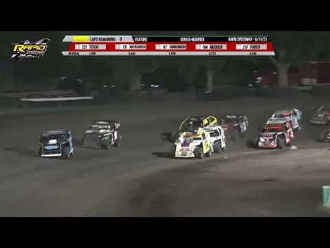 B-Mod Feature | Rapid Speedway | 6-11-2021 - dirt track racing video image