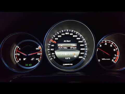 2014 W212 AMG E63S 4Matic 585PS 100-250 km/h