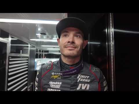 Kyle Larson discusses his victory on Night 1 of High Bank Nationals week at Huset's Speedway - dirt track racing video image