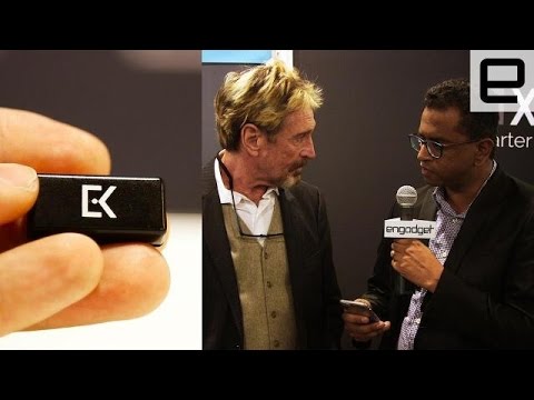 John McAfee talks Everykey and running for president - UC-6OW5aJYBFM33zXQlBKPNA