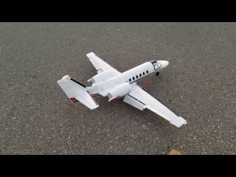 Dynam Turbojet 550 - Cessna Citation II - A/F LED & Wing Spar Mods 3 of 3 - UCVumEMd8O4mN1VwOPwVcLuA