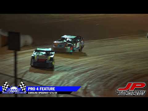 Pro 4 Feature - Carolina Speedway 5/31/24 - dirt track racing video image