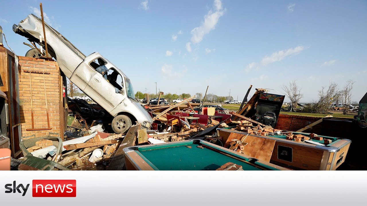 US tornado: At least 26 people killed as a twister rips through southern US state