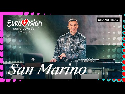 Gabry Ponte - Tutta L'Italia (LIVE) | San Marino πΈπ² | Grand Final | Eurovision 2025