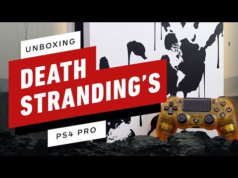 Death Stranding PS4 Pro Special Edition Unboxing - UCKy1dAqELo0zrOtPkf0eTMw