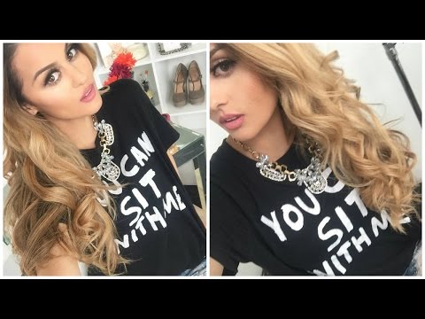 Hair Care Routine + How to Curl Hair with a Straightener - UCXTAdFsBmxNK3_c8MUvSviQ