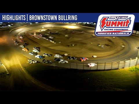 DIRTcar Summit Modified Nationals | | Brownstown Bullring | June 10, 2025 | HIGHLIGHTS - dirt track racing video image