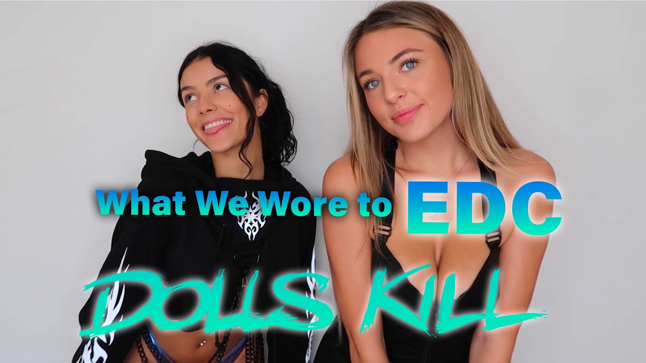 what we wore to EDC!! DOLLSKILL TRY ON HAUL! | Kendra Rowe
