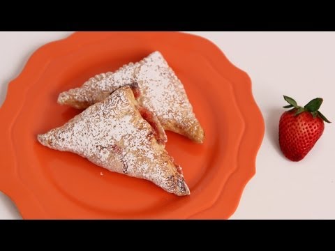 Strawberries and Cream Turnovers Recipe - Laura Vitale - Laura in the Kitchen Episode 583 - UCNbngWUqL2eqRw12yAwcICg