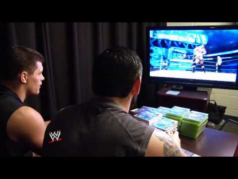 "WWE '13": Cody Rhodes schools Wade Barrett during some downtime - UCJ5v_MCY6GNUBTO8-D3XoAg