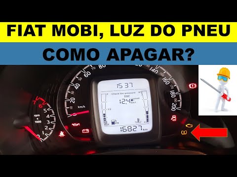 Hoe reset je het bandenspanningscontrolesysteem van de Fiat Mobi?