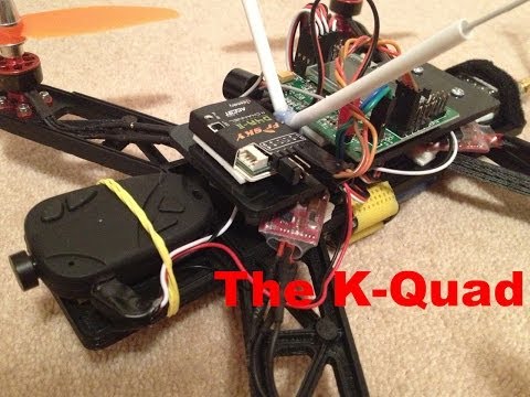 The K-Quad build & maiden: A 3D printed mini FPV quad. - UCcrr5rcI6WVv7uxAkGej9_g