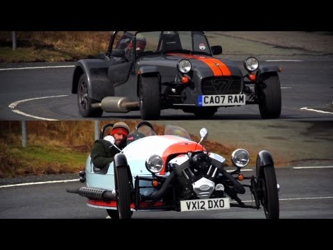 Morgan Three Wheeler and Caterham Seven: Brilliant British Flyweights - /CHRIS HARRIS ON CARS - UC5rBpVgv83gYPZ593XwQUsA