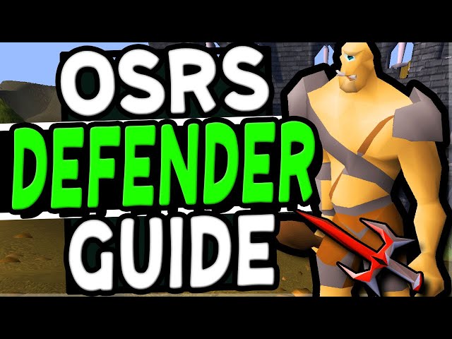 Dragon Defender OSRS Guide [2022]: An Essential Defensive Dagger