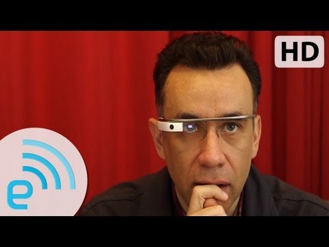 Fred Armisen tries Google Glass for the first time | Engadget - UC-6OW5aJYBFM33zXQlBKPNA