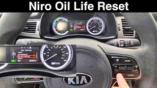 Reset spia manutenzione olio KIA NIRO