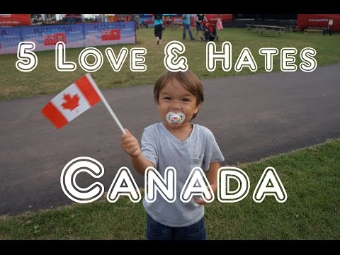 Visit Canada - 5 Things You Will Love & Hate About Canada - UCFr3sz2t3bDp6Cux08B93KQ