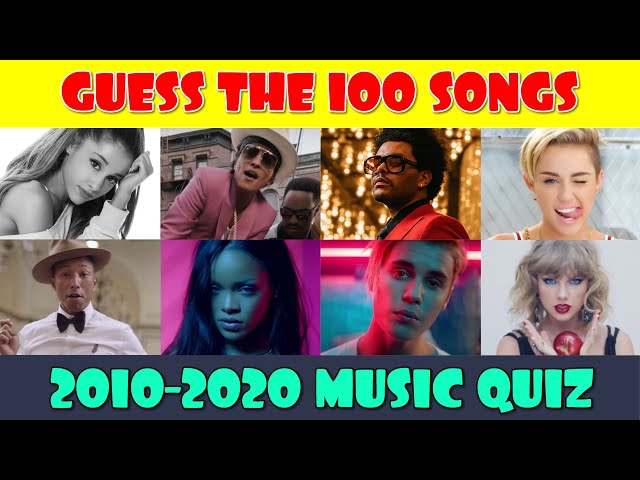 Pop Music Quiz: Can You Name These 2014 Hits?