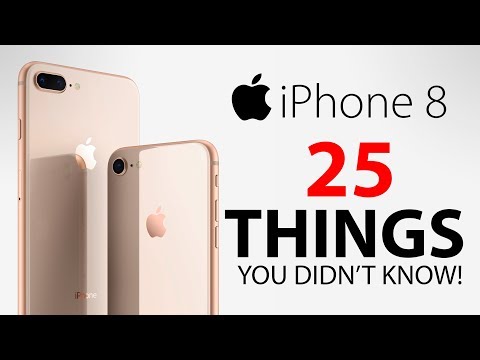 iPhone 8 & 8 Plus - 25 Things You Didn't Know! - UCr6JcgG9eskEzL-k6TtL9EQ