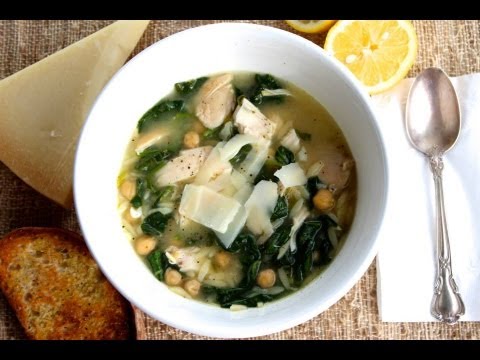 {Soup Recipe} Mediterranean Orzo Soup Recipe by CookingForBimbos.com - UC_WMyJMgMjKQod3FILMmw7g