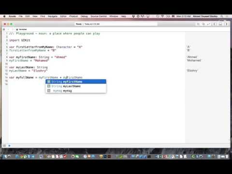 5-  Variables (Strings & Characters) المتغيرات النصية وتسمية المتغيرات