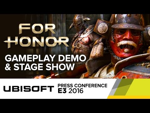 For Honor Full Gameplay Demo & Stage Show - E3 2016 Ubisoft Press Conference - UCbu2SsF-Or3Rsn3NxqODImw