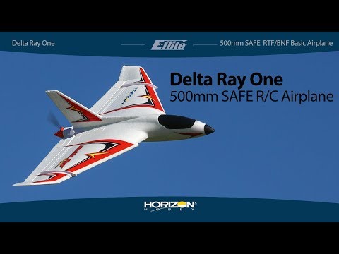 E-flite® Delta Ray® RTF/BNF Basic with SAFE Technology, 500mm Airplane - UCaZfBdoIjVScInRSvRdvWxA