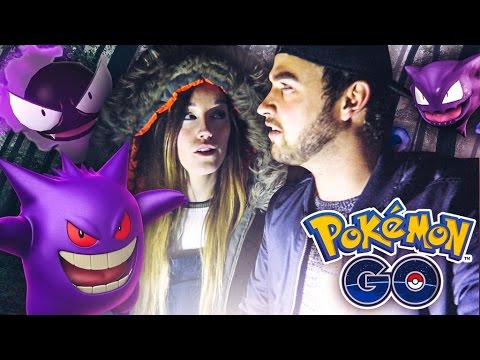 Pokemon GO (Ali + Clare) - DOUBLE GENGAR EVOLUTION! (NIGHT ADVENTURE) - UCyeVfsThIHM_mEZq7YXIQSQ