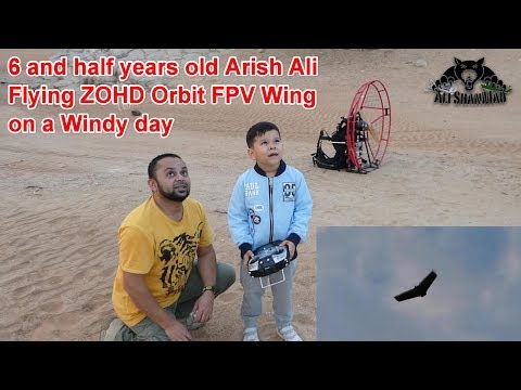 6 years Old can Fly ZOHD Orbit FPV Wing with ease - UCsFctXdFnbeoKpLefdEloEQ