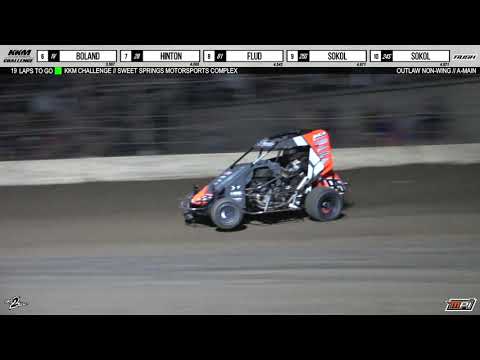 9.8.23 POWRi Outlaw Micro Sprint League KKM Challenge Night 2 Highlights - dirt track racing video image