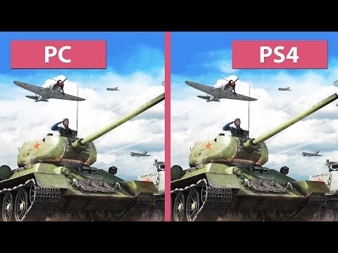 War Thunder – PC vs. PS4 Graphics Comparison [60fps][FullHD] - UCy1-UfHBaFlQHDLNU9lYiyQ