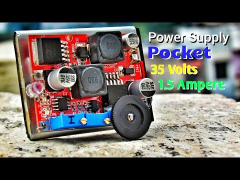 Make Variable Bench Power Supply That Fits In Your Pocket ! - UCjQ-YHwNTbUQLVzZQFjsDsQ