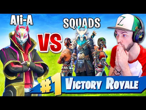 Ali-A *WINNING* SOLO vs SQUADS in Fortnite: Battle Royale! - UCYVinkwSX7szARULgYpvhLw