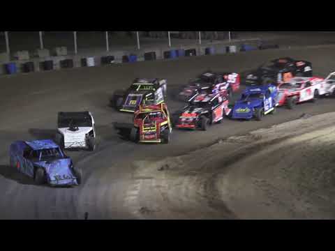 I.M.C.A B-Feature at Crystal Motor Speedway, Michigan on 06-18-2022!! - dirt track racing video image