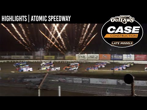 World of Outlaws CASE Late Models | Atomic Speedway | September 29th | HIGHLIGHTS - dirt track racing video image