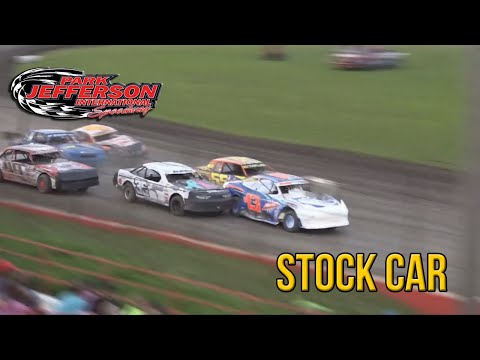 Stock Car | Park Jefferson Speedway | 6-30-2018 - dirt track racing video image