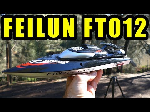 FEILUN FT012 High Speed Brushless Racing Boat - Small But SUPER QUICK! - UC1JRbSw-V1TgKF6JPovFfpA