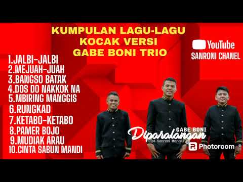 KUMPULAN LAGU-LAGU KOCAK COVER  GABE BONI TRIO #viral #fyp #trending #indonesia #lagubatak
