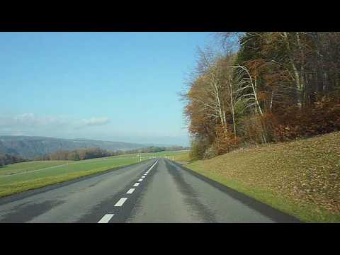 Switzerland 101 (Camera on board) Romont to Lucens [HD] - UCEFTC4lgqM1ervTHCCUFQ2Q