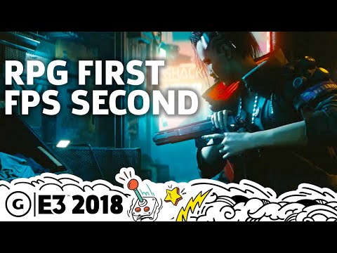 Cyberpunk 2077 Story, Open World, And First-Person Gameplay Details | E3 2018 - UCbu2SsF-Or3Rsn3NxqODImw